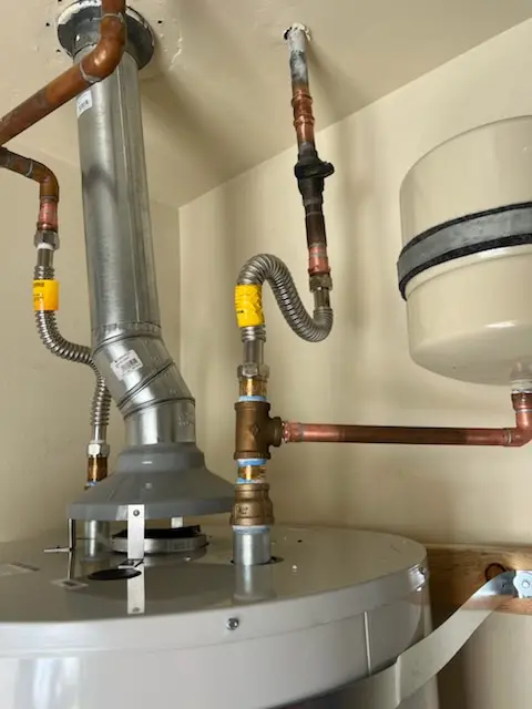 Water heater installation and plumbing repair in Shasta Lake